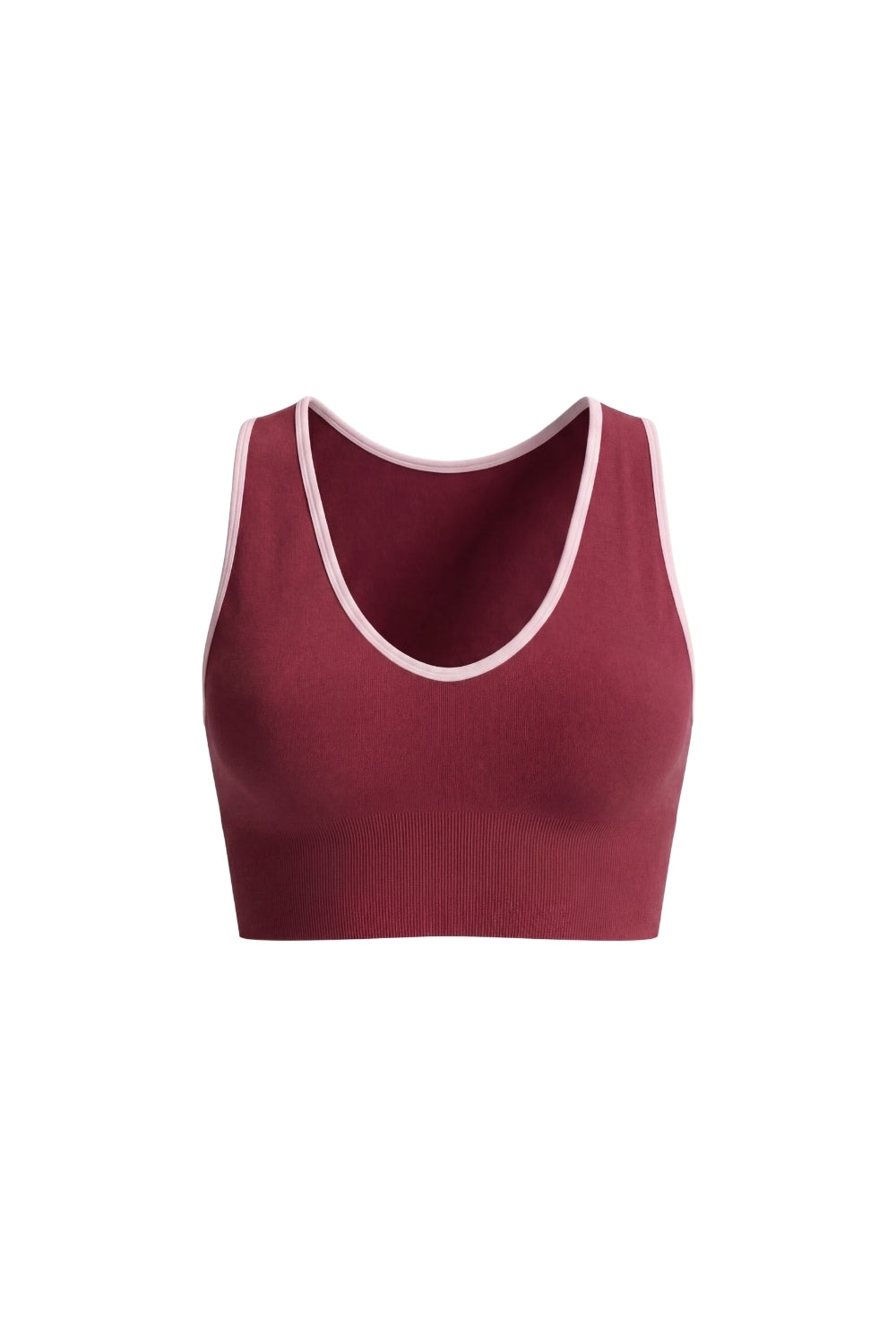 Sujetador deportivo Nina granate para mujer – producto – Etereo House