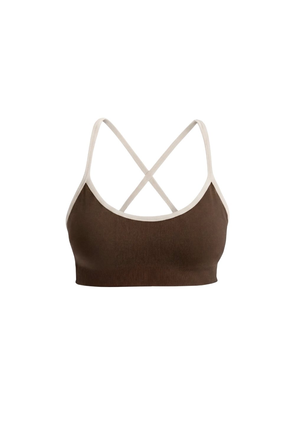Sujetador deportivo Serena marrón para mujer – producto – Etereo House