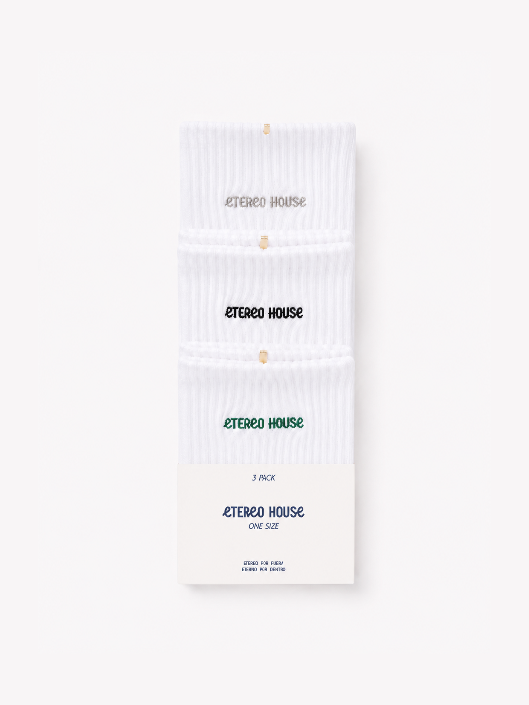 Pack de 3 chaussettes Regular