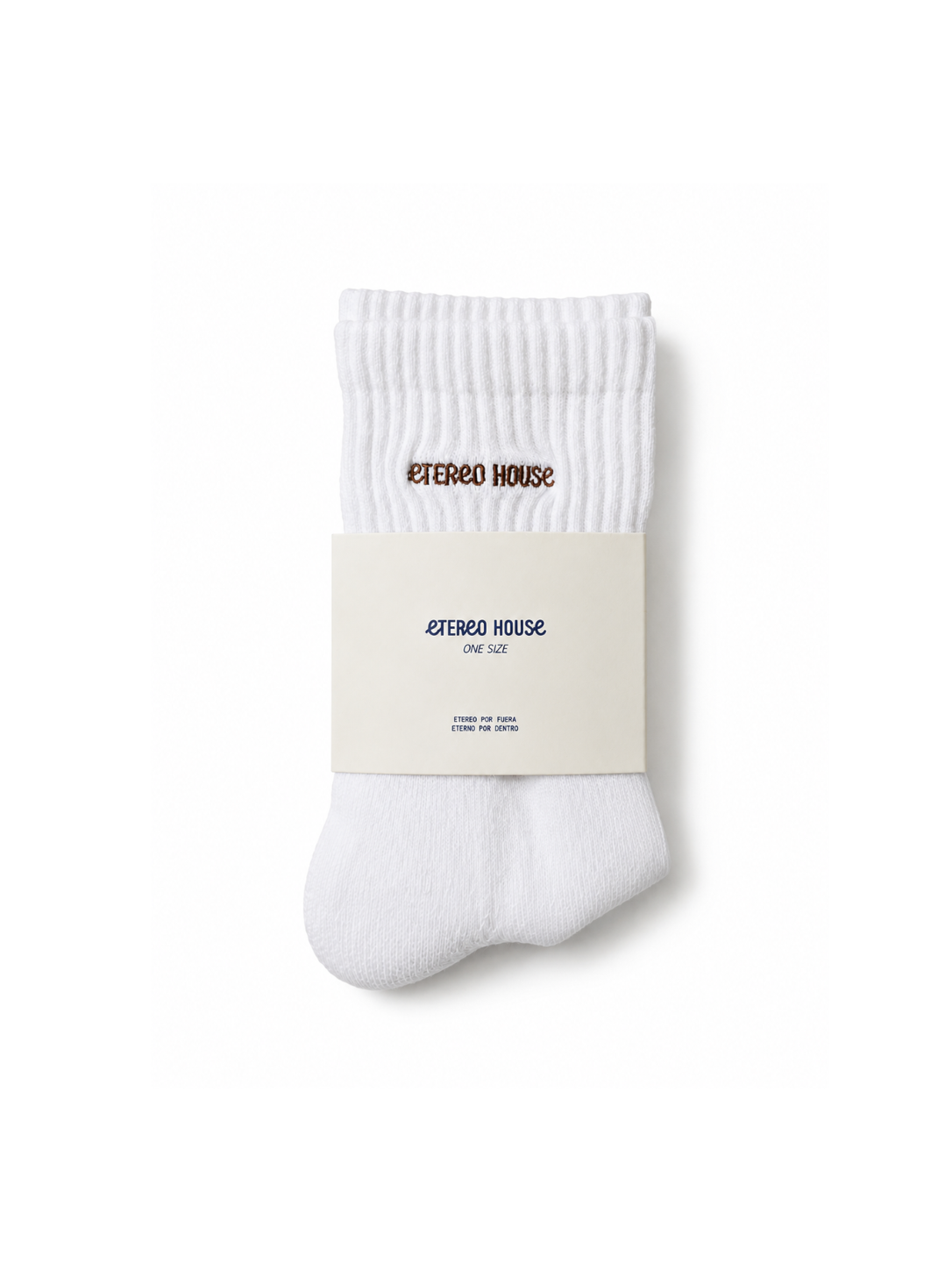 Chaussettes Thick Terry Chocolat