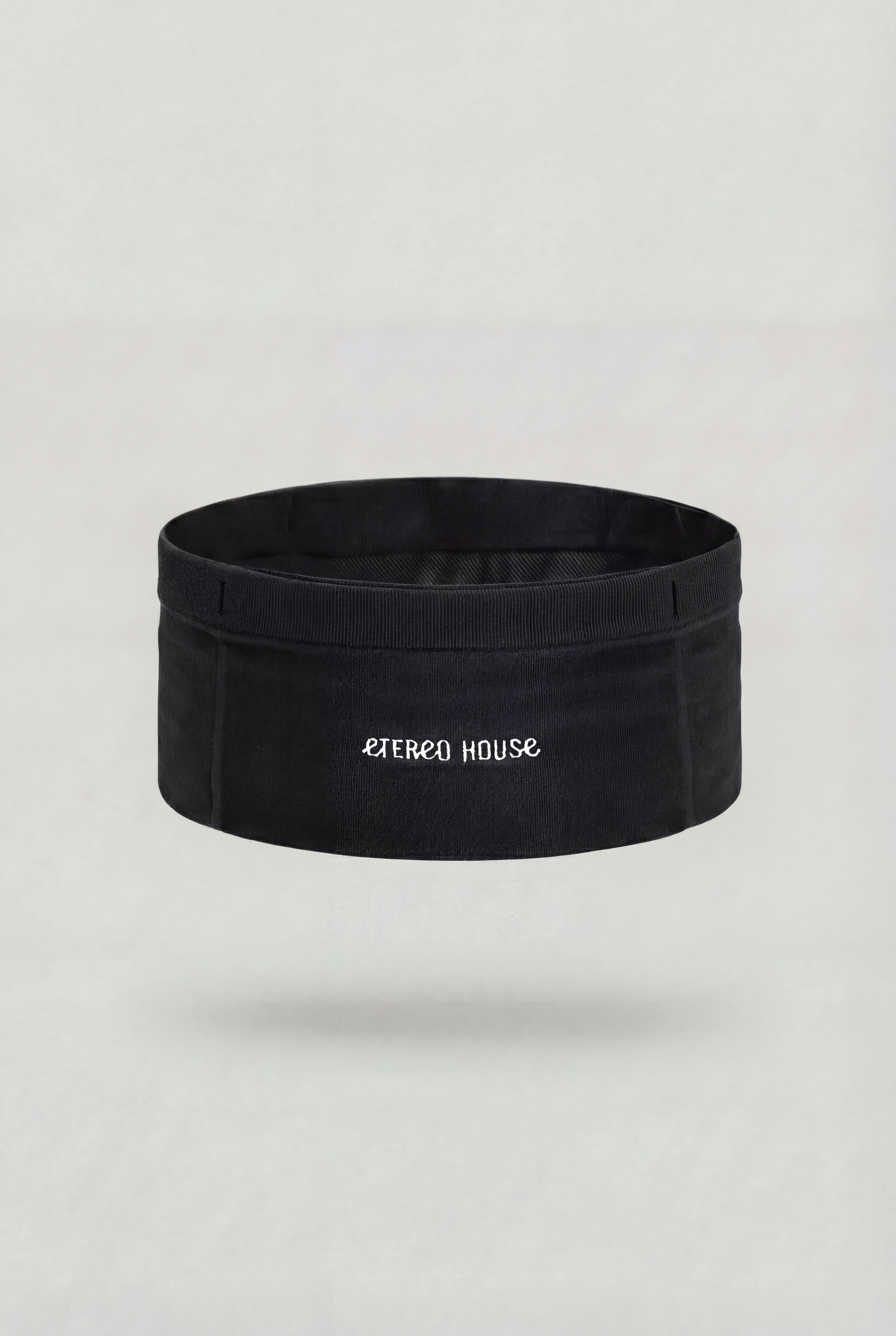 Cinturón deportivo seamless negro - Etereo House