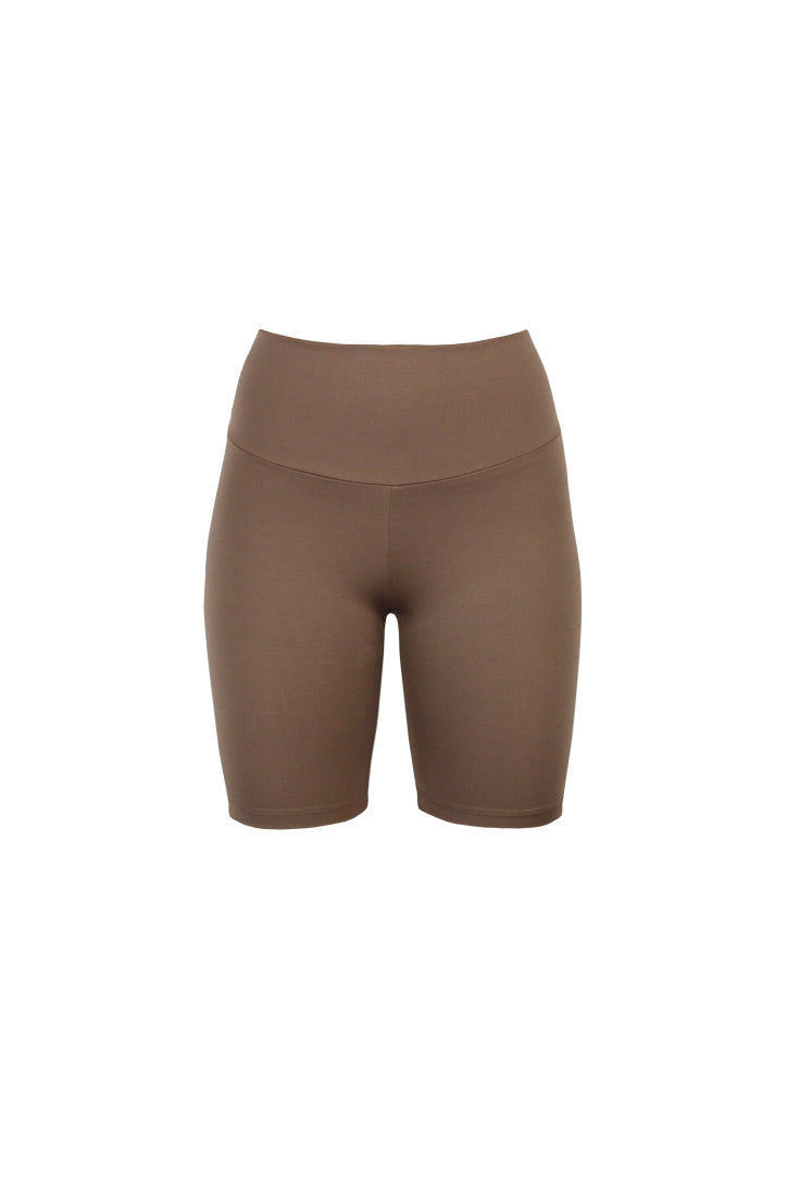 Short deportivo Chloe mocha para mujer – puesto – Etereo House