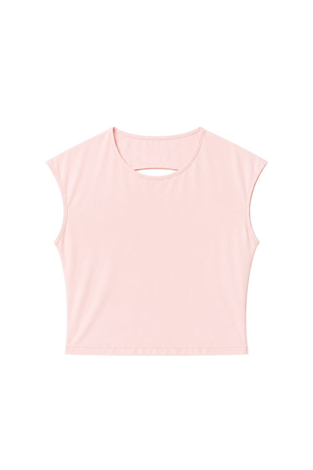 Top deportivo Aina rosa para mujer – producto vista delantera - Etereo House