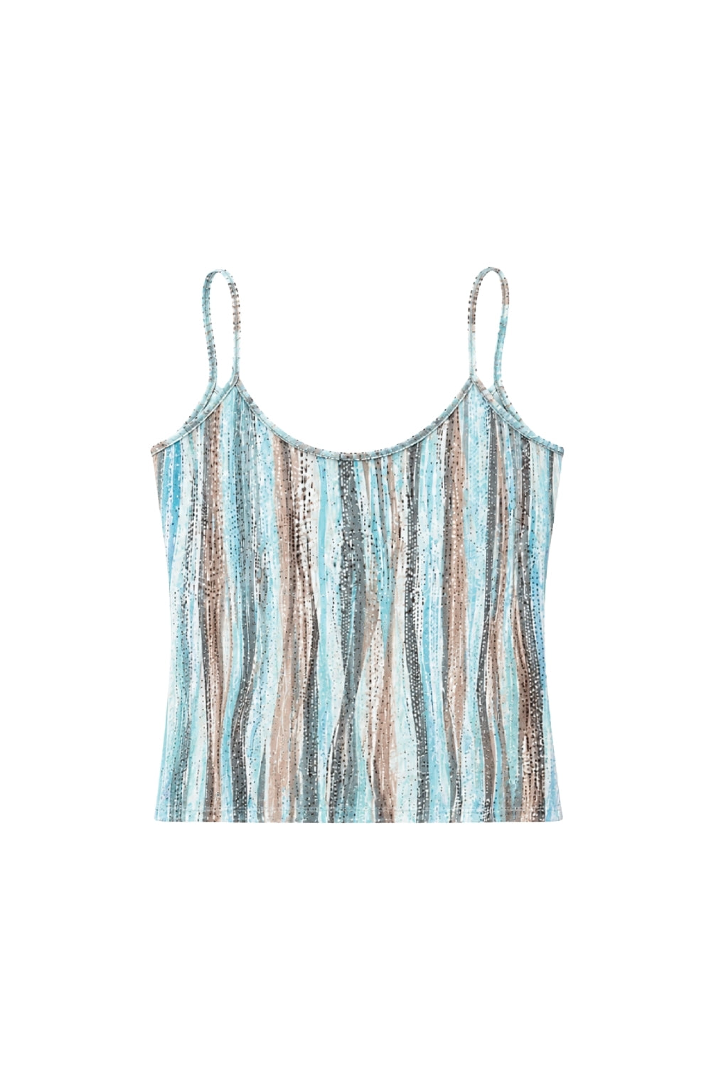 Top deportivo Nora sky para mujer – producto vista trasera – Etereo House