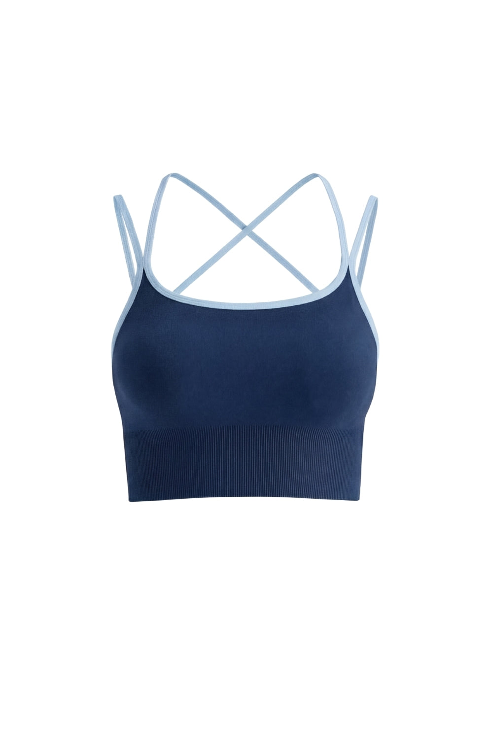 Sujetador deportivo Aisha azul para mujer – producto – Etereo House