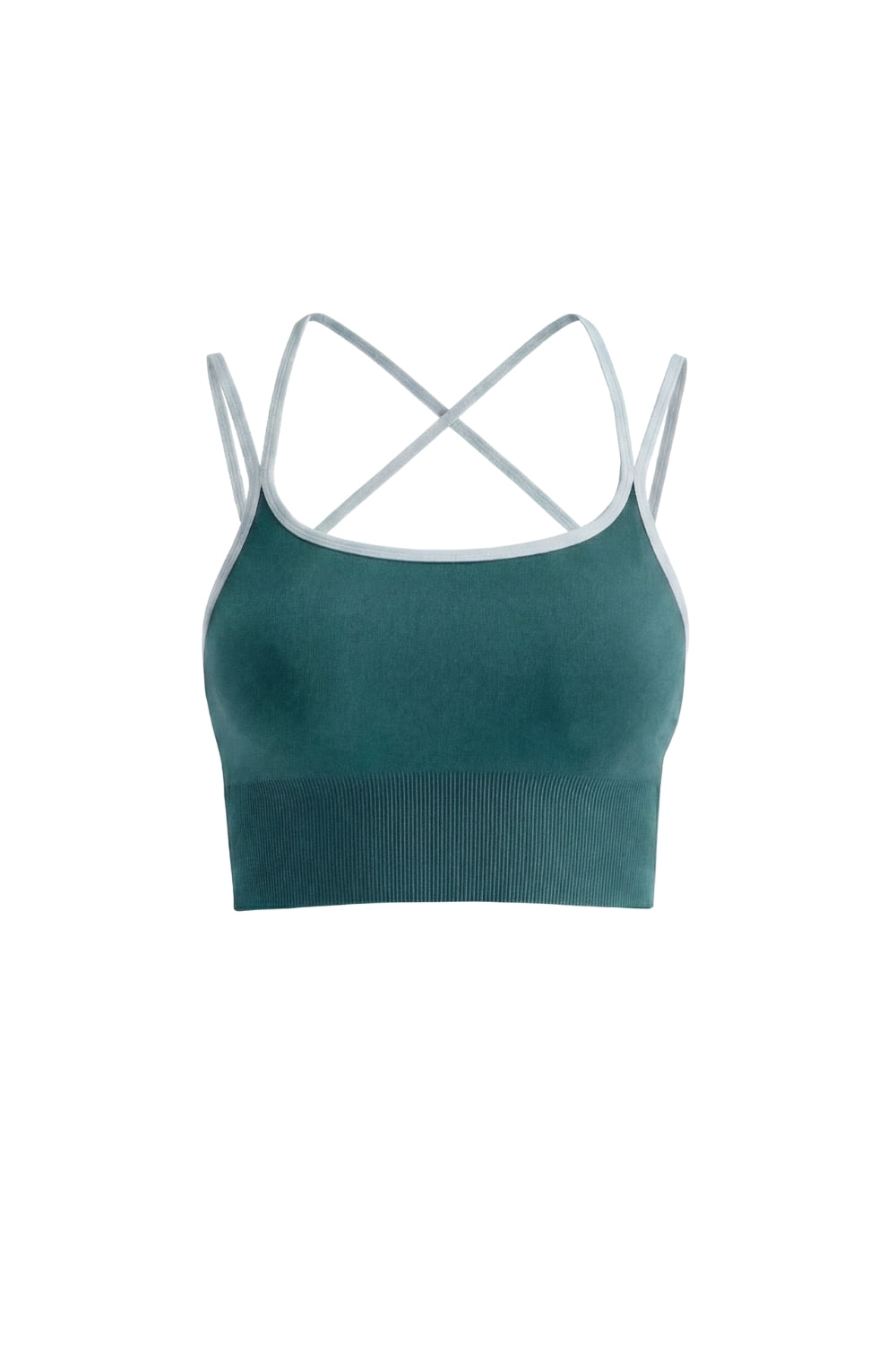 Sujetador deportivo Aisha verde para mujer – producto – Etereo House