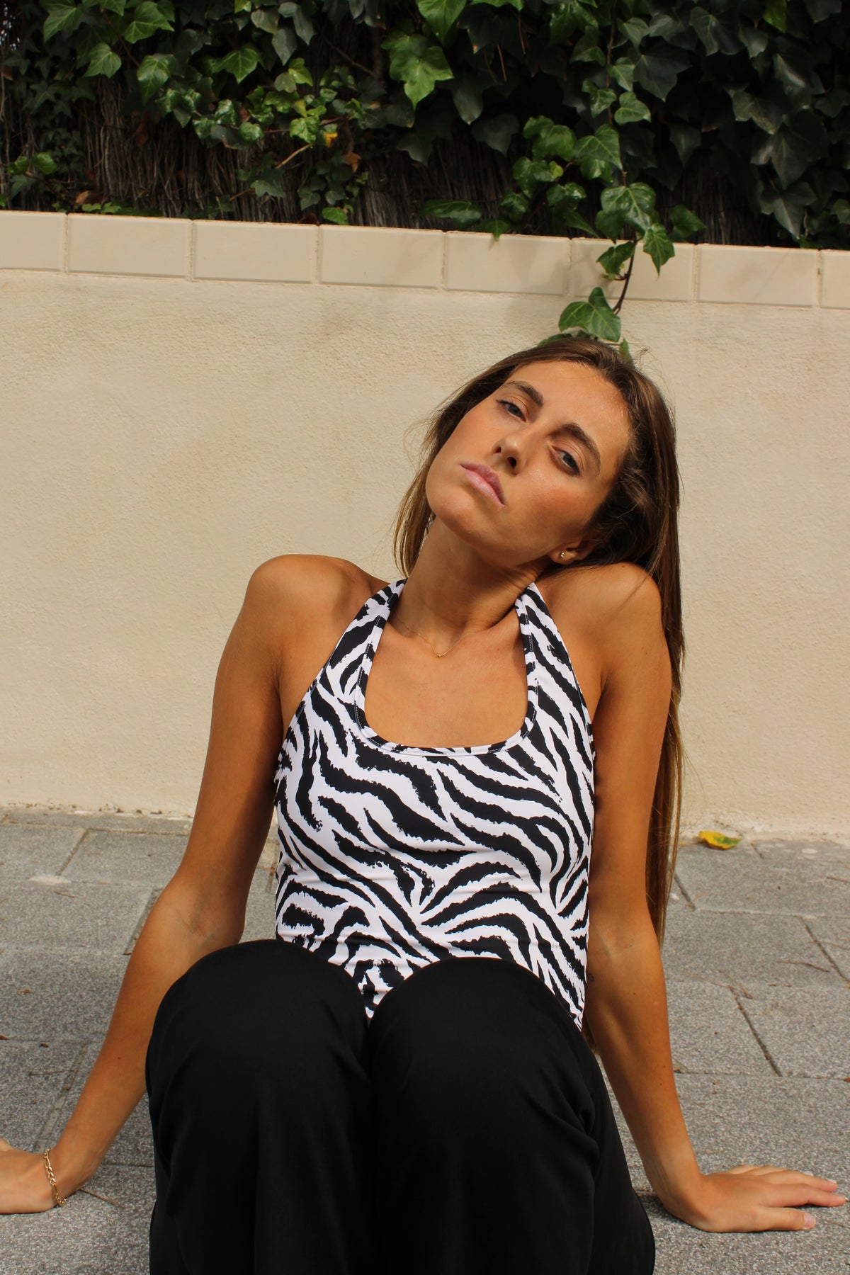 Top Luna Zebra
