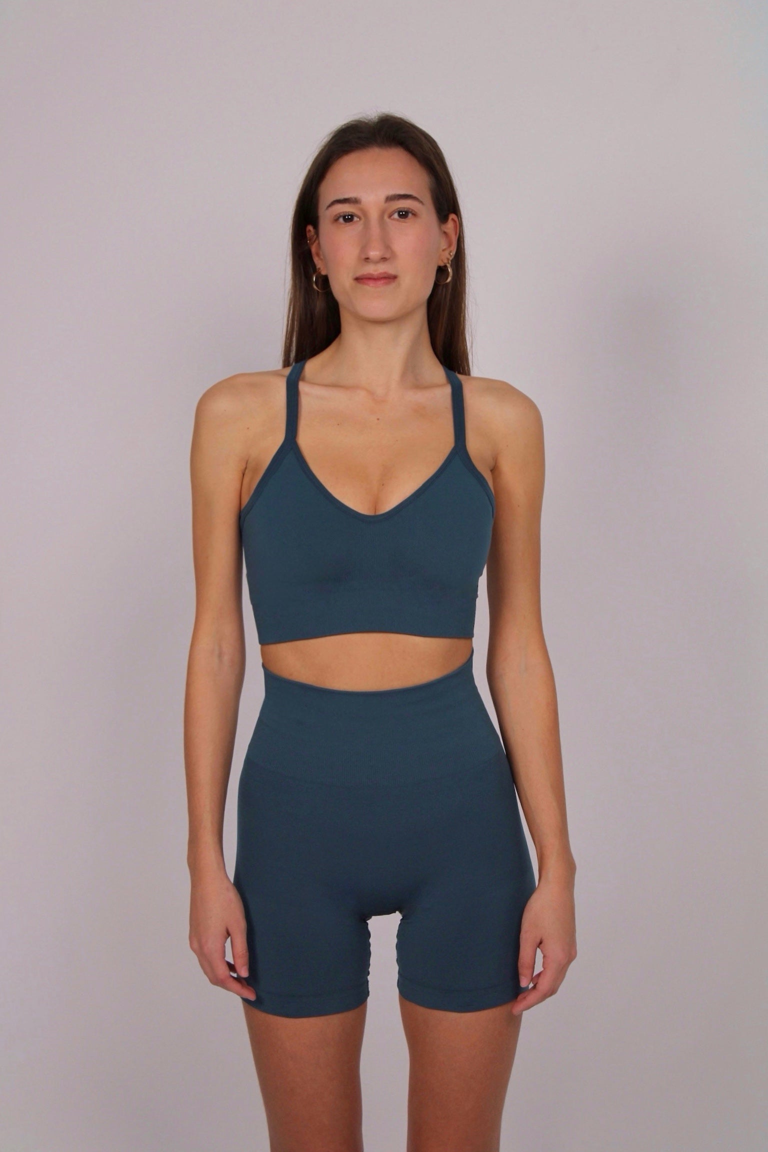 Short deportivo Elia verde aguamar para mujer – Etereo House