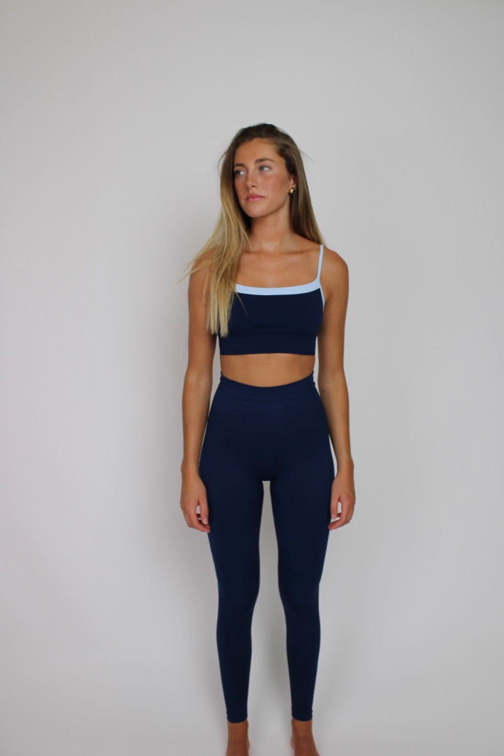Legging deportivo seamless Sophia azul para mujer – Etereo House