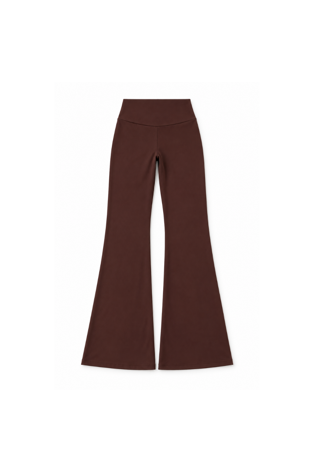 Legging deportivo acampanado Aurora chocolate para mujer – foto producto– Etereo House