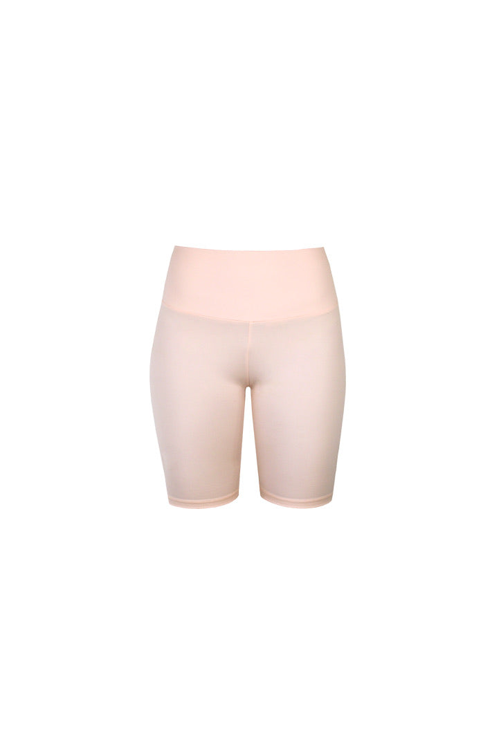 Short deportivo Chloe rosa para mujer – vista frontal – Etereo House